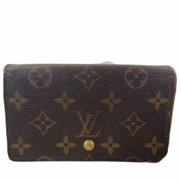 Authentic Louis Vuitton Wallet Porte Monnaie Billet Bifold Monogram LV Vintage - Picture 1 of 11